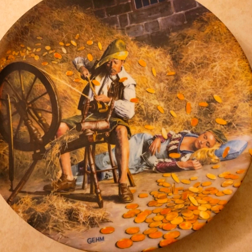 1981 Rumpelstilzchen Charles Gehm Collector Plate